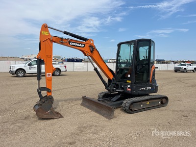 2021 Doosan DX35-5 US21 Mini Excavator