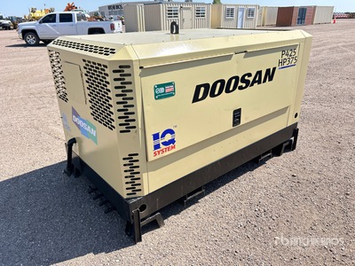 2011 Doosan HP375WJD-T3 Skid-Mounted Compresor de aire