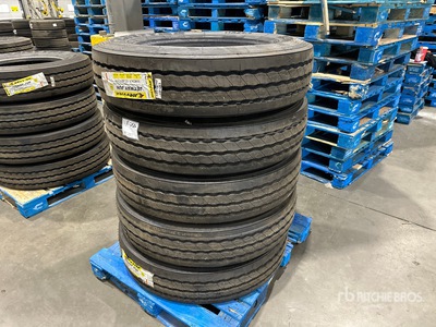 Quantity of (5) JK Tyre Jetway JUH 11R24.5 Reifen (Unused)