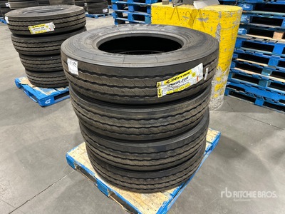 Quantity of (4) JK Tyre Jetway JUH 11R24.5 Reifen (Unused)