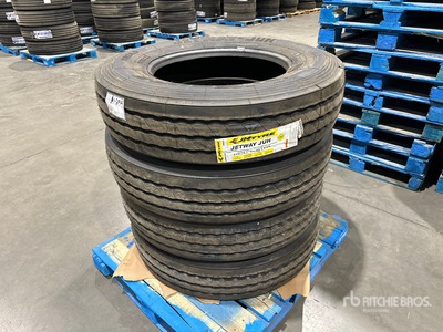 Quantity of (4) JK Tyre Jetway JUH 11R24.5 Reifen (Unused)