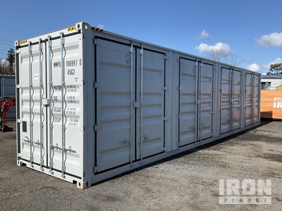 2025 40 ft High Cube Multi-Door Kontener magazynowy