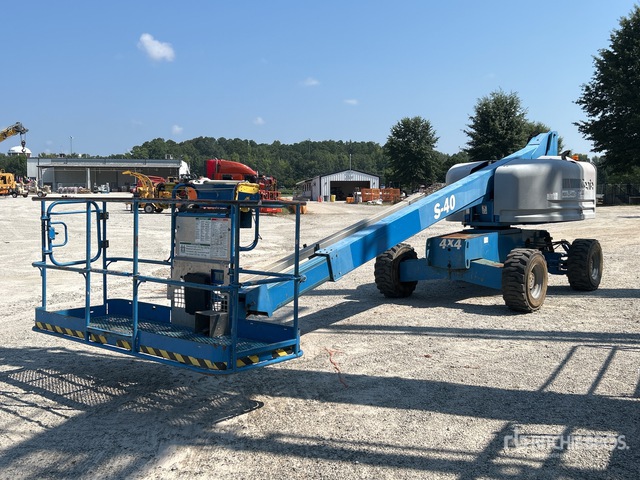 2018 Genie S40 4WD Diesel Telescopic Boom Lift | Ritchie Bros. Auctioneers