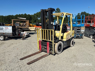 2014 Hyster H60FT 5700 lb Pneumatic Tire Chariot Élévateur