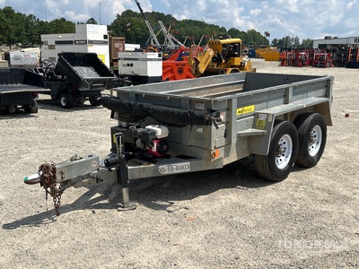 2017 Best 10 ft T/A Dump Utility Trailer