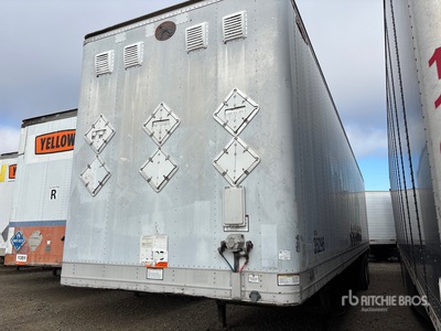 2002 Great Dane 7311T 45 ft x 102 in T/A Van Trailer