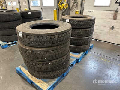 Quantity of (8) Jianxin JX189 11R22.5 Tires