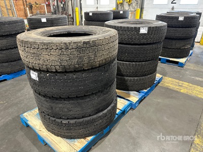 Quantity of (8) Michelin XDN2 11R22.5 Tires