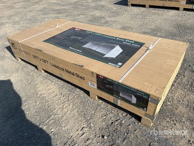 KJ 25 ft x 12 ft Livestock Shelter (Unused)