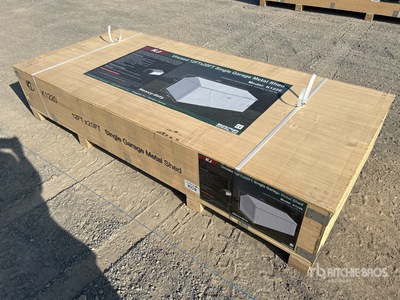 KJ 20 ft x 12 ft Steel Garage (Unused)