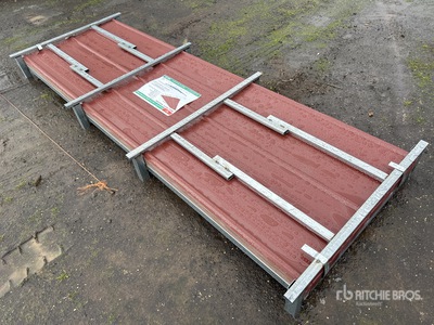 2025 KJ 900 mm x 3.0 m Stahlplatten (Unused)