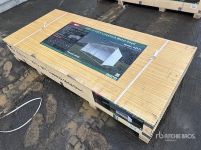 2025 KJ 25 ft x 12 ft Metal Shed Divers - Structure portative (Unused)
