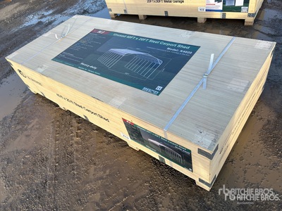 2025 KJ 40 ft x 20 ft Steel Wiata Samochodowa (Unused)