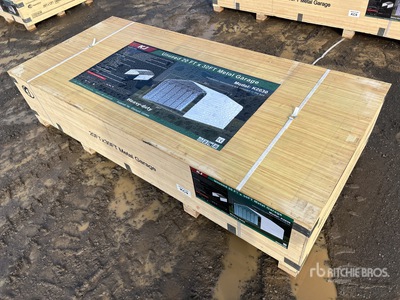2025 KJ 20FT x 30FT Metal Garage Struttura mobile (Unused)