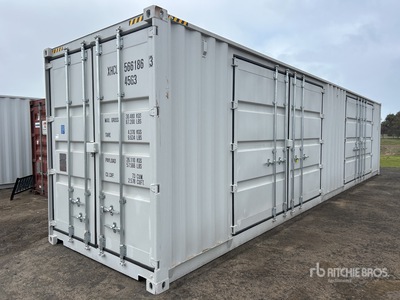 2024 40 ft High Cube Multi-Door Storage Container