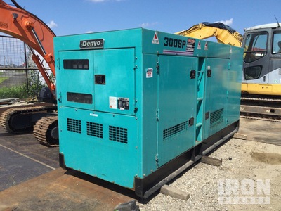 Denyo DCA-300SPKII 300 kVA Mobile 発電機セット (250-749 kw/310-950 kva)