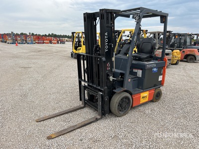 2018 Toyota 8FBCU25 4400 lb Electric Forklift
