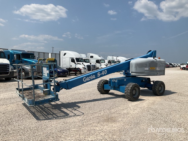2019 Genie S40 4WD Diesel Telescopic Boom Lift | Ritchie Bros. Auctioneers