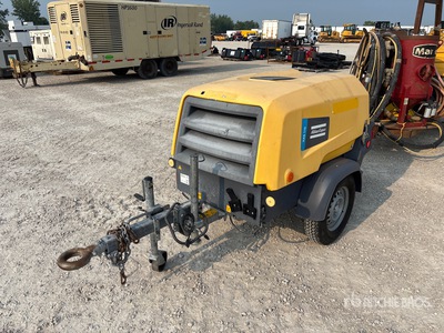 2017 Atlas Copco XAS110KDPE Skid-Mounted Air Compressor