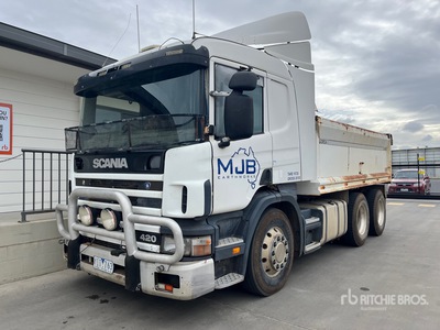 2002 Scania T/A Dump Truck