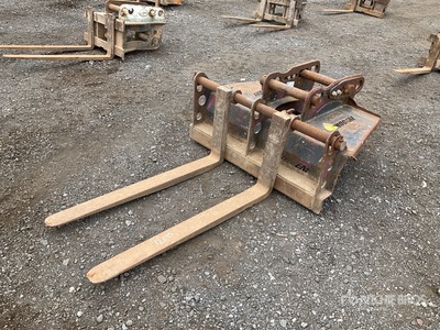 Pro Dem 1200 mm Q/C Excavator Forks