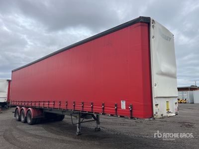2009 Vawdrey 13 m Tri/A Curtain Side Trailer