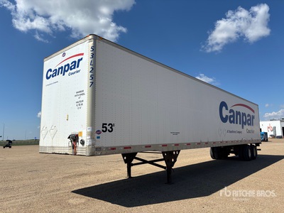 2008 Utility VS2 53 ft x 102 in T/A Van Trailer