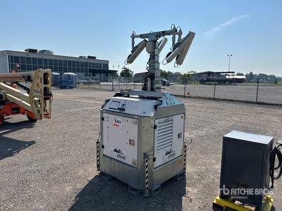 2020 Generac Cube Hyper 4.2 kVA Skid Mount Torre de iluminación