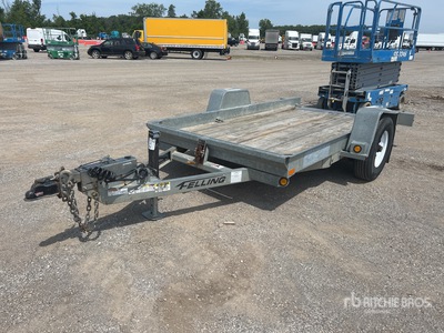 2018 Felling FT-6T-GW 12 ft S/A Tilt Deck Trailer