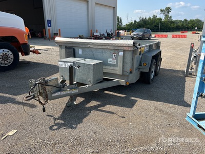 2018 Felling FT-10DT-GAS-G 10 ft 2 in T/A Lichte Kiepaanhanger