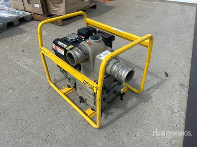 2016 Wacker PT3A Skid-Mounted Wasserpumpe