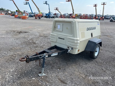 2016 Doosan P185WDO Mobile Air Compressor