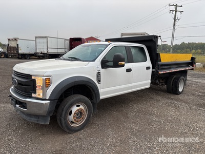 2019 Ford F-550 XL 4x4 Crew Cab S/A Dump Truck