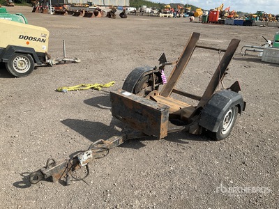 Pedestrian Roller Plant Trailer