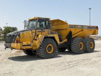 2015 Komatsu HM400-3 Articulated Dump Truck