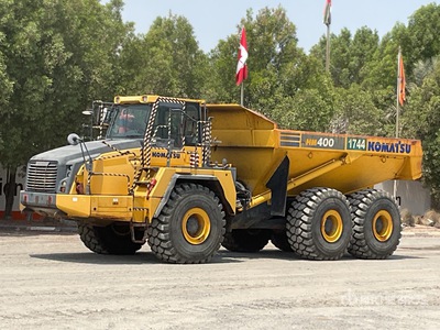 2014 Komatsu HM400-3 Articulated Dump Truck