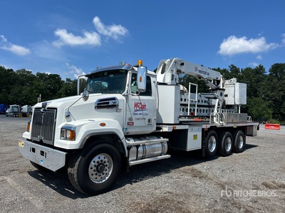 2021 Aspen Aerials A52 600 lb Articulated Boom on 2021 Western Star 4700 8x4 Bridge Inspection Truck