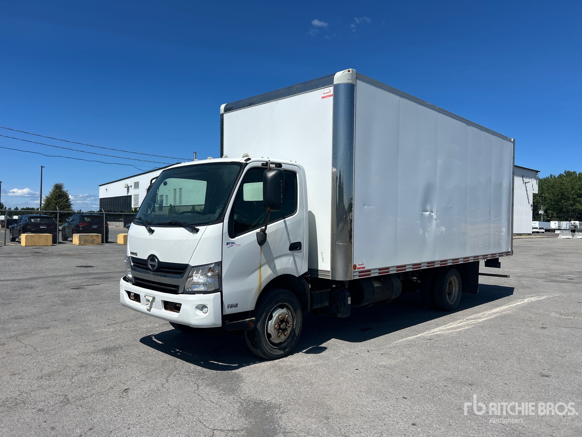 2018 Hino 195 4x2 Van Truck
