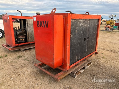 1999 Stamford BCI164D1L 8.5 kW Skid-Mounted Generator Set