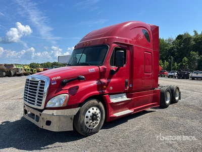 2017 Freightliner Cascadia 125 6x4 T/A Slaapcabine Trekker
