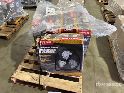 Quantity of (5) 20 in 3-Spd High Velocity Wentylator