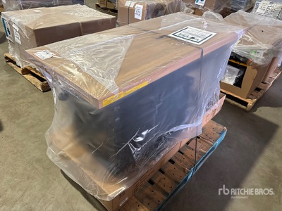Quantity of (2) 55 in Adjustable Height Propane Fire Pit w/Lid