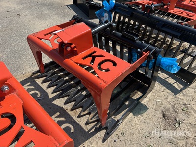 2025 Kit Containers QT-SG-S48 48 in Skeleton Skid Steer Grapple (Unused)