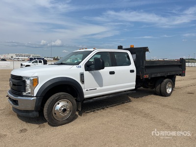 2017 Ford F-550 XL 4x4 Crew Cab Autocarro cassone fisso