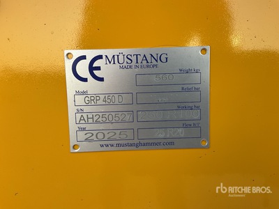 2025 Mustang GRP 450 D Chwytak wyburzeniowy (Unused)