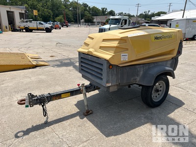 2018 Atlas Copco XAS185KD7T4 185 cfm Mobile Air Compressor