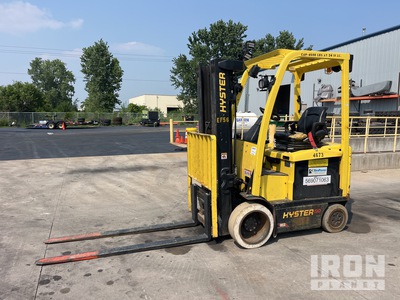 2014 Hyster E50XN Pneumatic Tire 4600 lb Electric Forklift