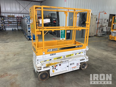 2019 Hy-Brid Lift PS-1430 S4 Electric Elevador de tijera