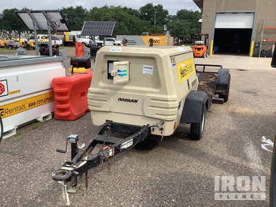 2016 Doosan P185WD0-T4F Mobile Air Compressor