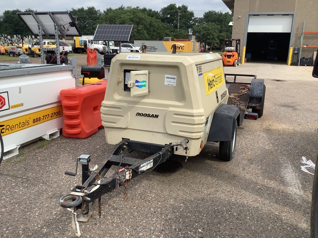 2016 Doosan P185WD0-T4F Mobile Air Compressor